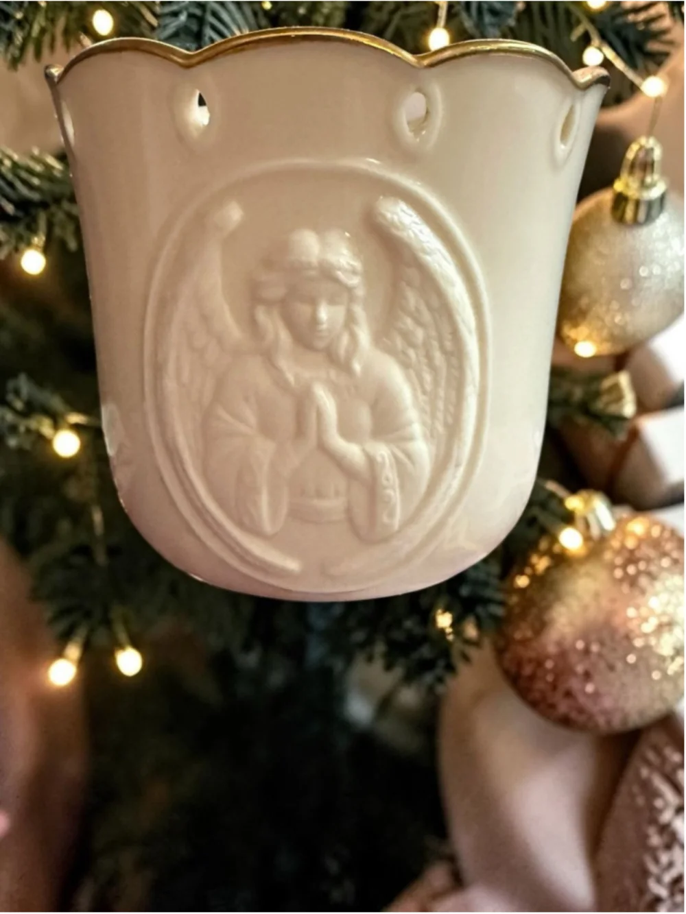 ✨ Vintage Lenox Angel Votive Candle Holder ✨